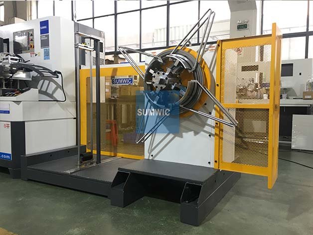 SUMWIC Machinery width toroidal winding machine factory for toroidal current transformer core-13