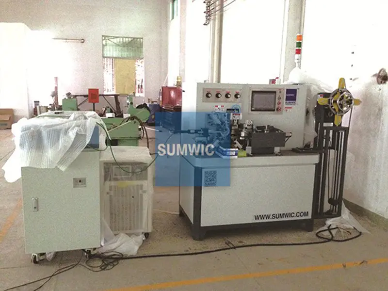 The RC50-20 toroidal core winding machine for small core for Foshan’s Customer.