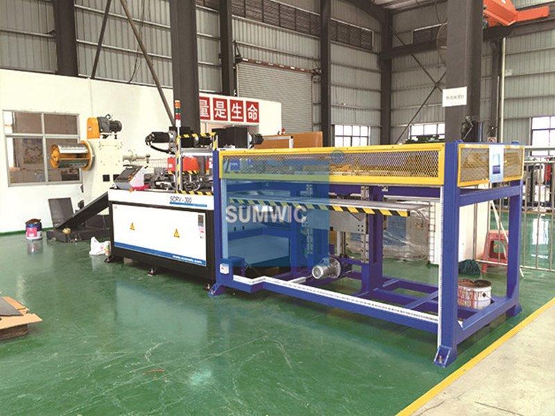 Zengcheng’s customer bought the SCRV-300 cut to length line in 2013.