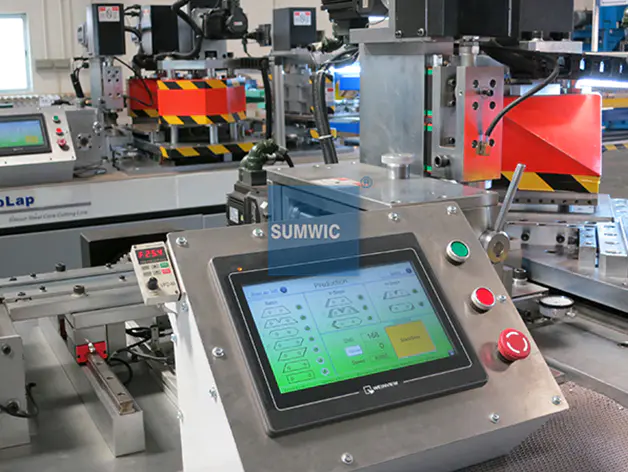 cutting machine automatic distribution SUMWIC Machinery Brand core cutting machine supplier