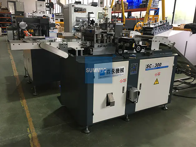 SUMWIC Machinery Brand cutting degree hole cut to length machine manufacture