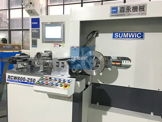 opens steps transformer core machine SUMWIC Machinery Brand