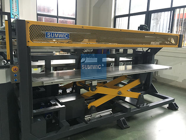 Hot machine cut to length line machine step SUMWIC Machinery Brand