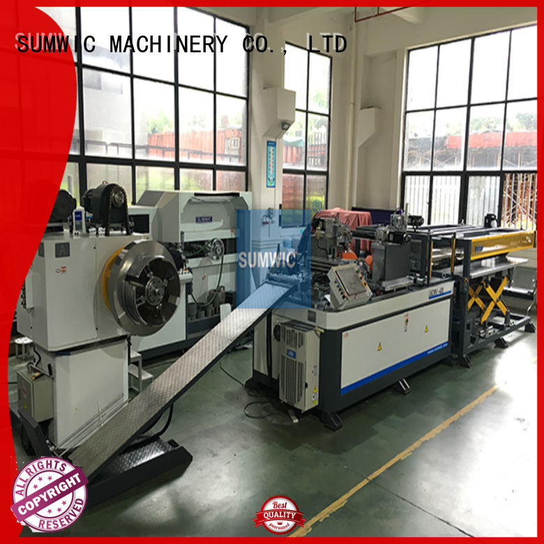 SUMWIC Machinery distribution cut to length line for business for industry