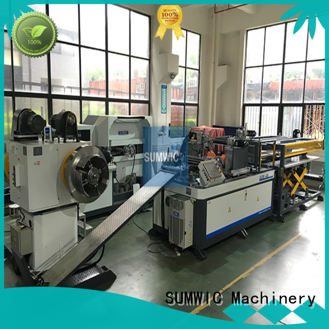 Hot machine cut to length line machine step SUMWIC Machinery Brand