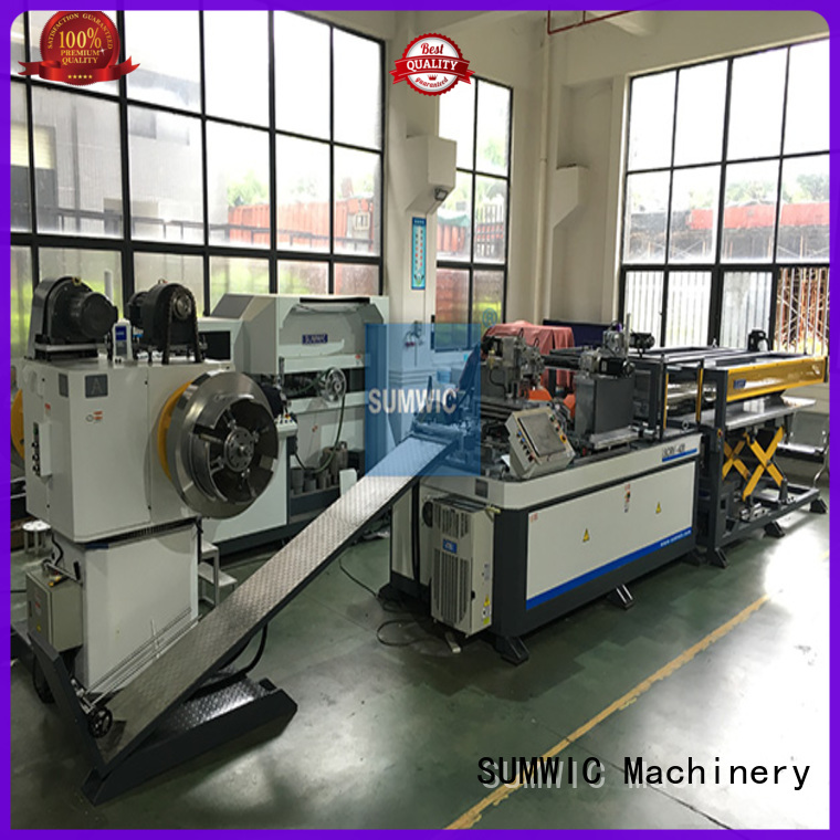 SUMWIC Machinery Best cut to length line Suppliers for step lap