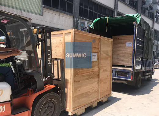 We packed and shipped RC150-50 automatic toroidal core winder to Sri Lanka.