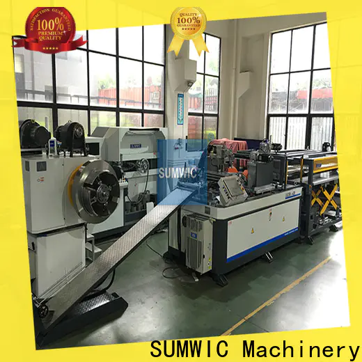 SUMWIC Machinery distribution cut to length line factory for step lap